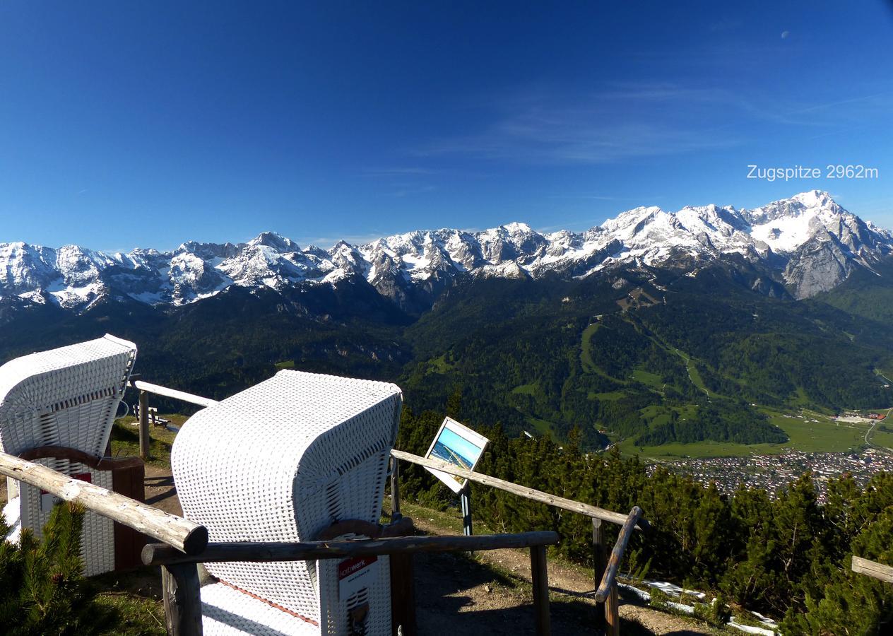 Ferienwohnung Am Kurpark -Wohnung 2,90Qm- Garmisch-Partenkirchen Eksteriør billede